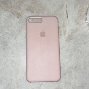 Light pink apple phone case